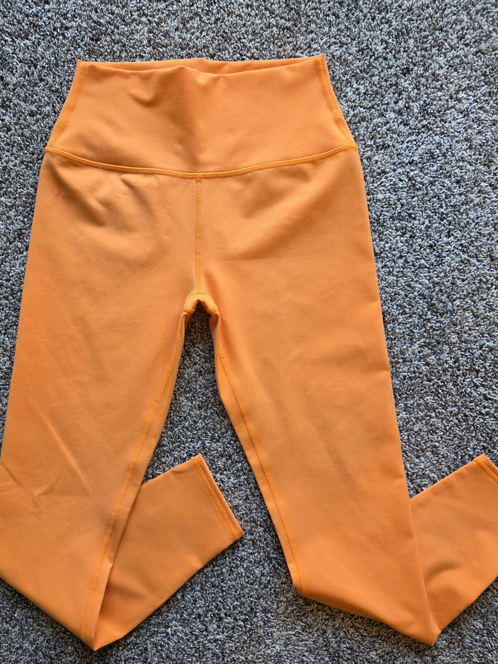 ALO Yoga High-Waist Orange Leggings